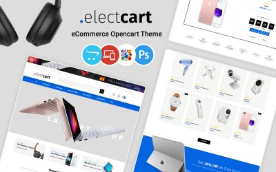 ElectCart - Electronics Store OpenCart Template