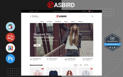 Fasbird - Fashion Designer Store PrestaShop Theme