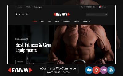 Gymwav - Gym and Fitness WooCommerce Theme