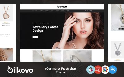 Silkova - Jewelry Store PrestaShop Theme