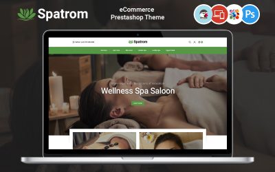 Spatrom - Spa and Beauty Store PrestaShop Theme