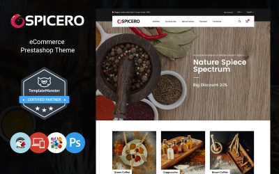 Spicero - Grocery Store PrestaShop Theme