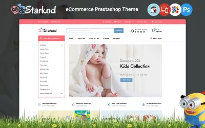 Starkod - Kids and Toys Store PrestaShop Theme
