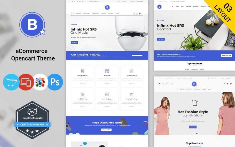 Big Star - Multipurpose Store OpenCart Template