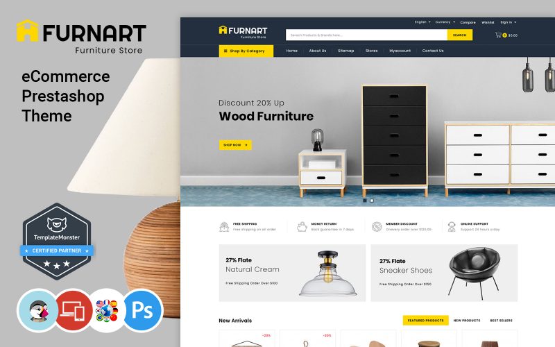 Furnart - Furniture Store PrestaShop Theme