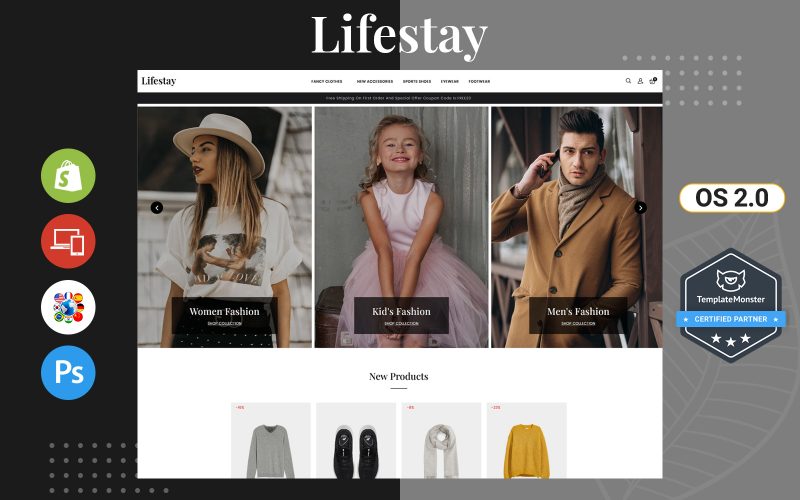 Lifestay - Fashion Shopify Theme