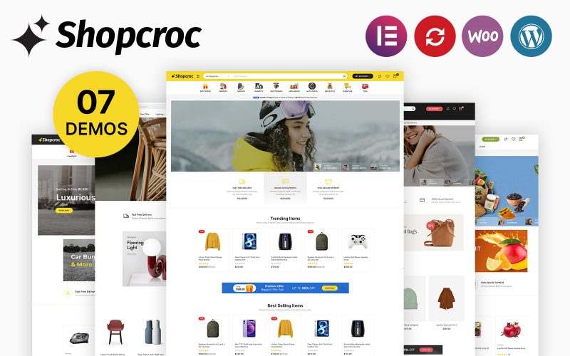 Shopcroc - WooCommerce WordPress Theme