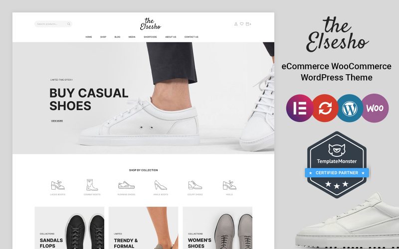 The Elsesho - Shoes Store WooCommerce Themes