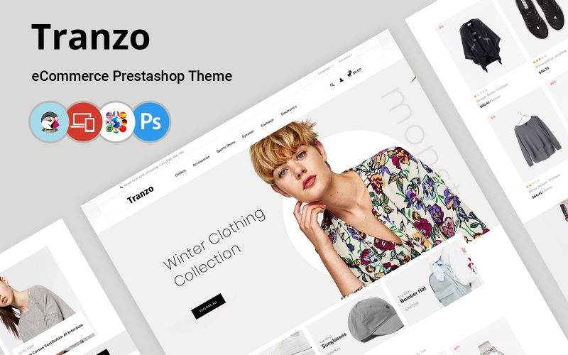 Tranzo Fashion Accessories Store PrestaShop Theme