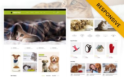 Bobcat - Pets Store Prestashop Responsive Theme