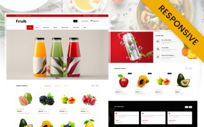Fresh Fruits Store OpenCart Template