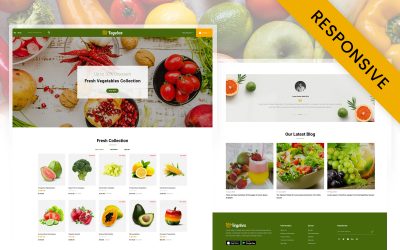 Vegebox - Fresh Vegetables Store OpenCart Template