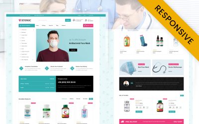 Xtonic - Medical Store OpenCart Template