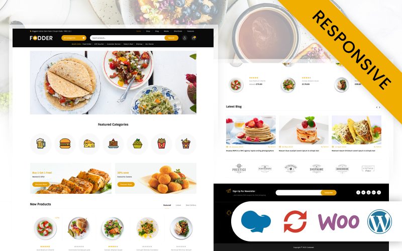 Fodder - Food and Restaurant Store WooCommerce Theme