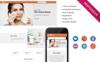 Facial - Ladies Cosmetic Store WooCommerce Theme