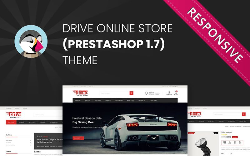 Drive - Automobile Store PrestaShop Theme