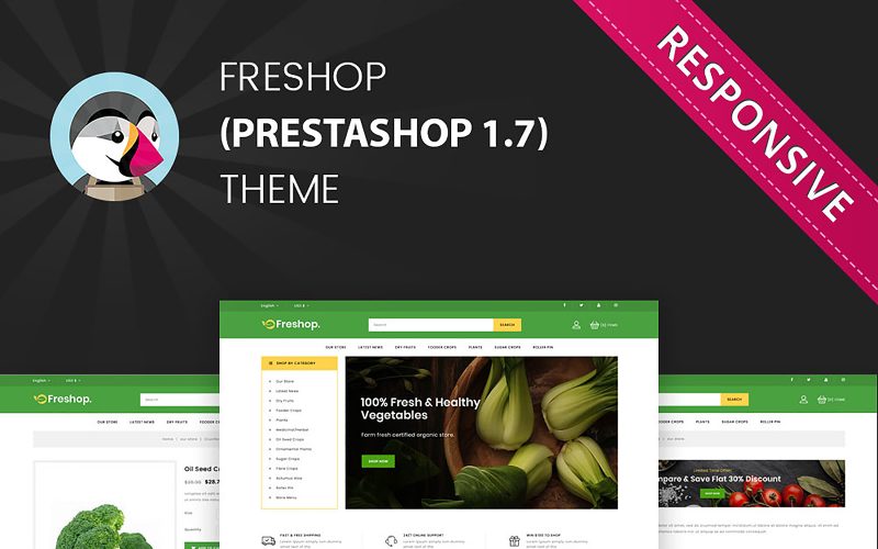 Freshop - Grocery Store PrestaShop Theme