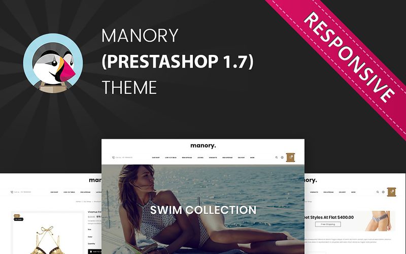 Manory - Lingerie & Bikini PrestaShop Theme