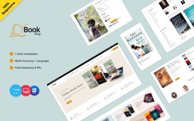 Bookshop - Bookstall eBook and Book Store Opencart Responsive Theme