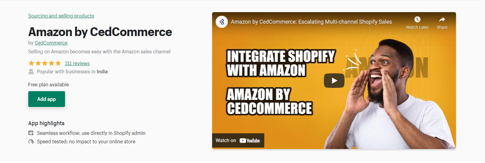 Amazon by CedCommerce - Shopify sell on amazon