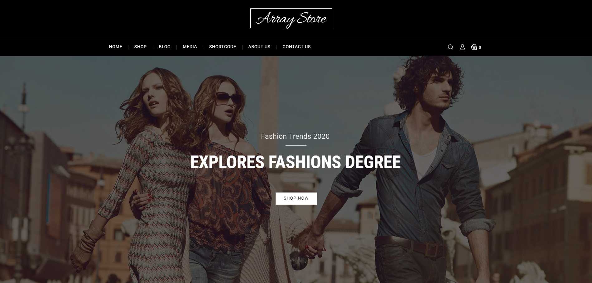 Array Store - Fashion WooCommerce Theme