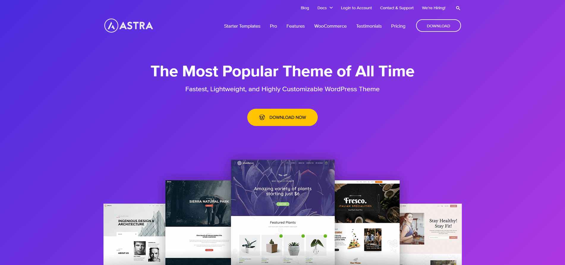 Astra – Free WordPress Theme 