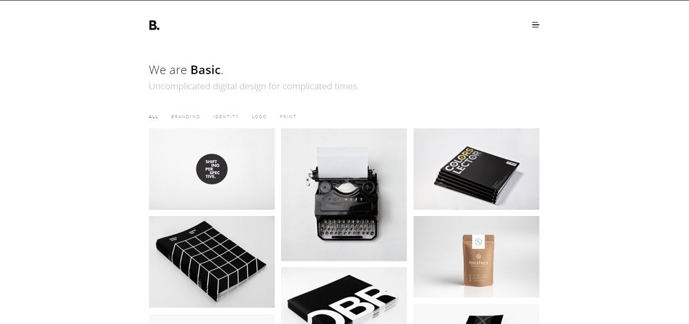 Basic-Minimal-WordPress-Portfolio-Theme