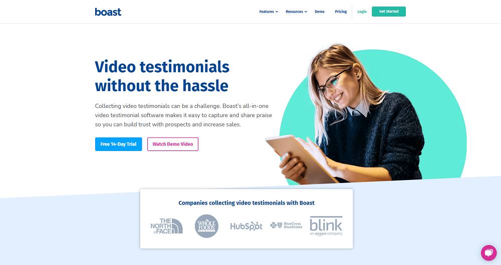 Boast Video Testimonial Software