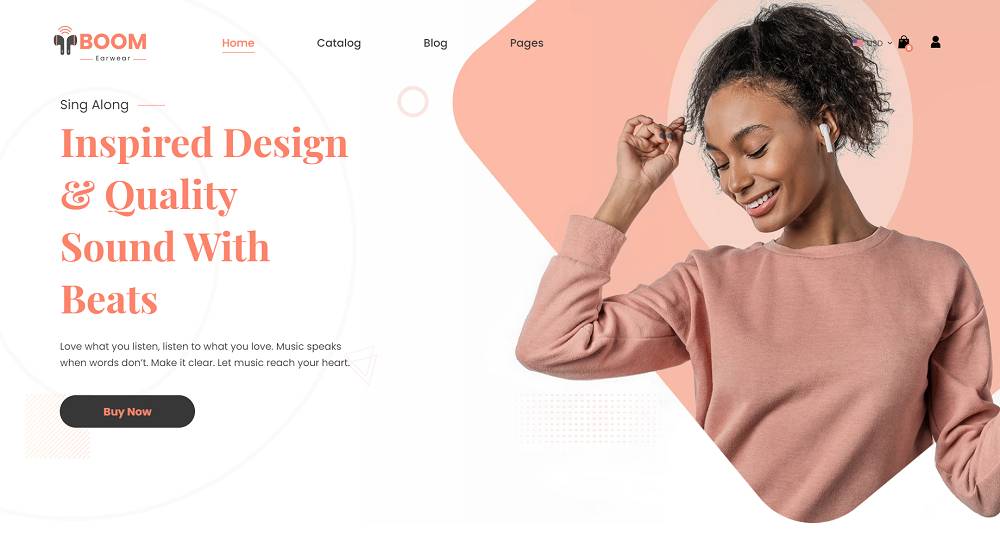 Boom One Product Electronics Shopify Theme
