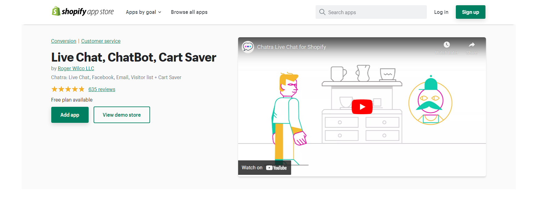 Chatra - Shopify Live Chat app