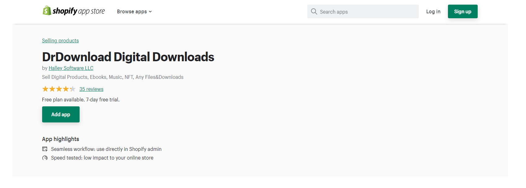 DrDownload - Shopify Digital Downloads