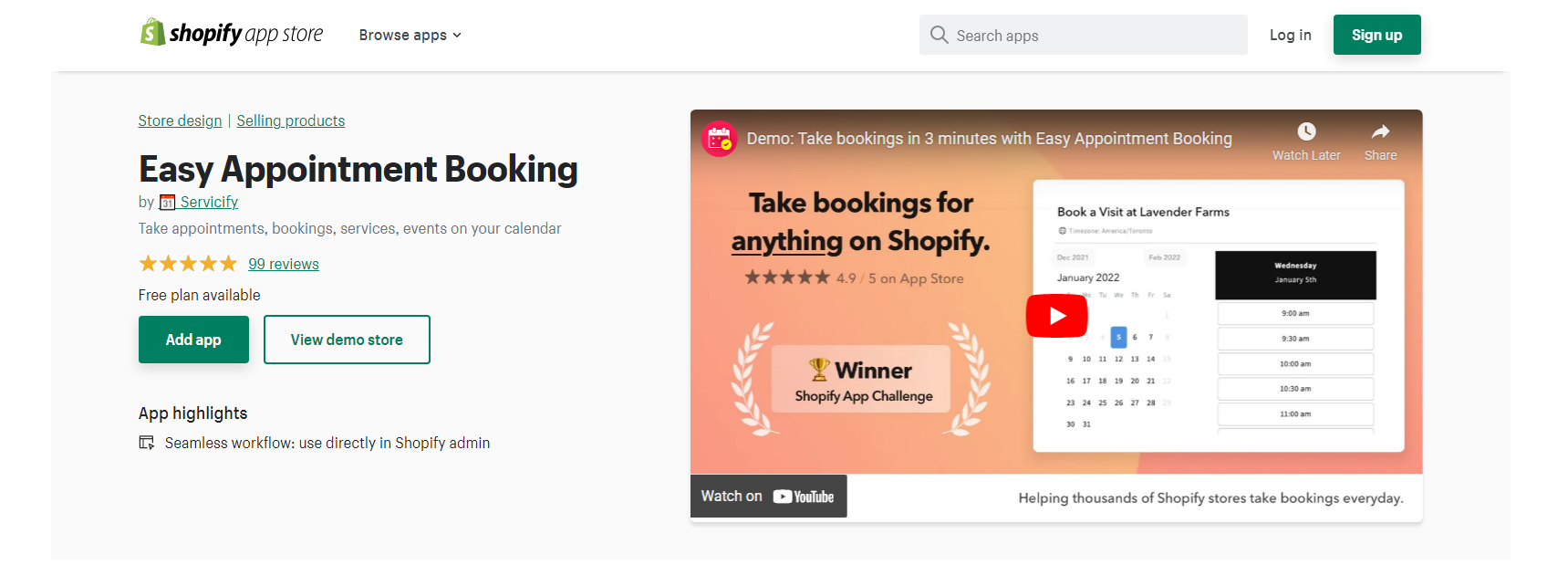 Easy Appointment Booking - Shopify booking system