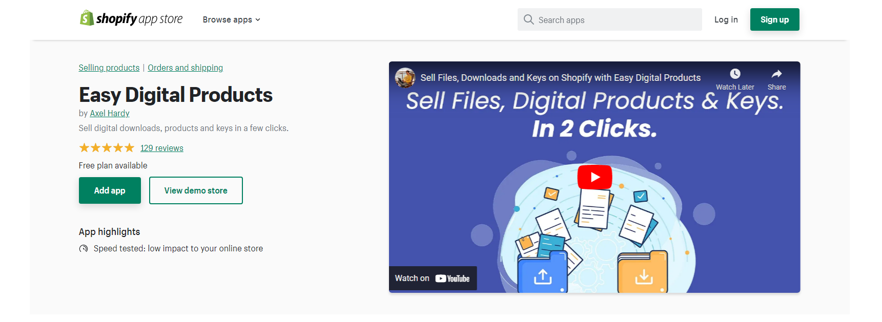 Easy Digital Products - Shopify Digital Downloads