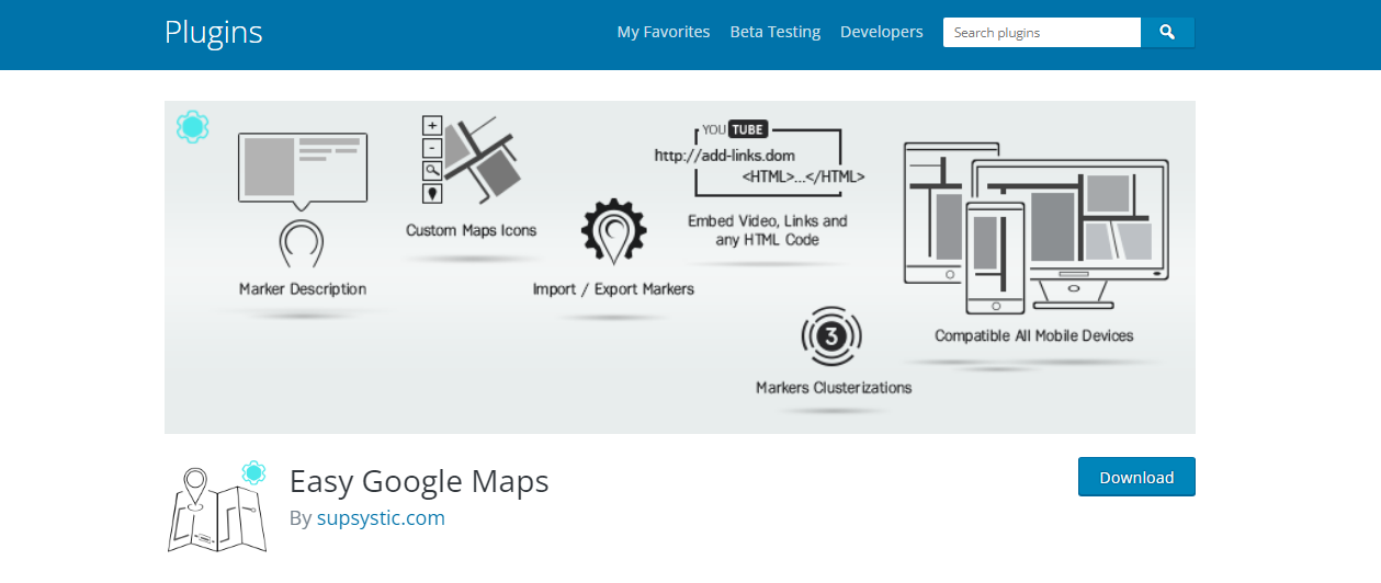 WordPress Google maps plugins