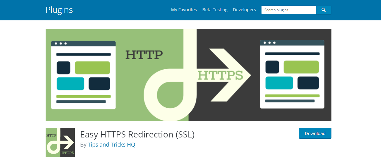 Easy HTTPS Redirection - WordPress Redirect Plugins