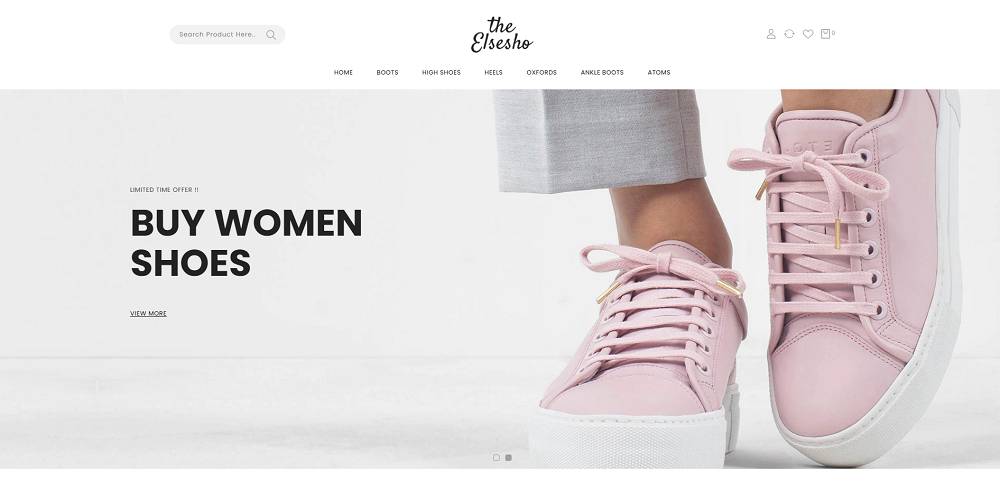 Elsesho - Shoes Store Shopify Template