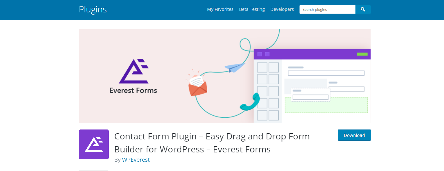 Everest Forms - WordPress Form Builder Plugins