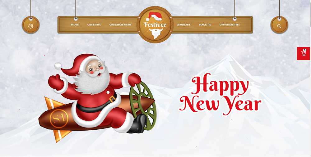 Festivve Gift Store OpenCart Template