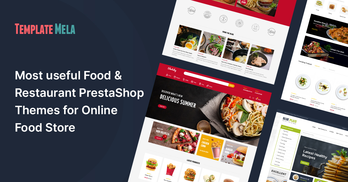 12+ Most Useful Best PrestaShop Themes for Food Restaurant Online Food Store