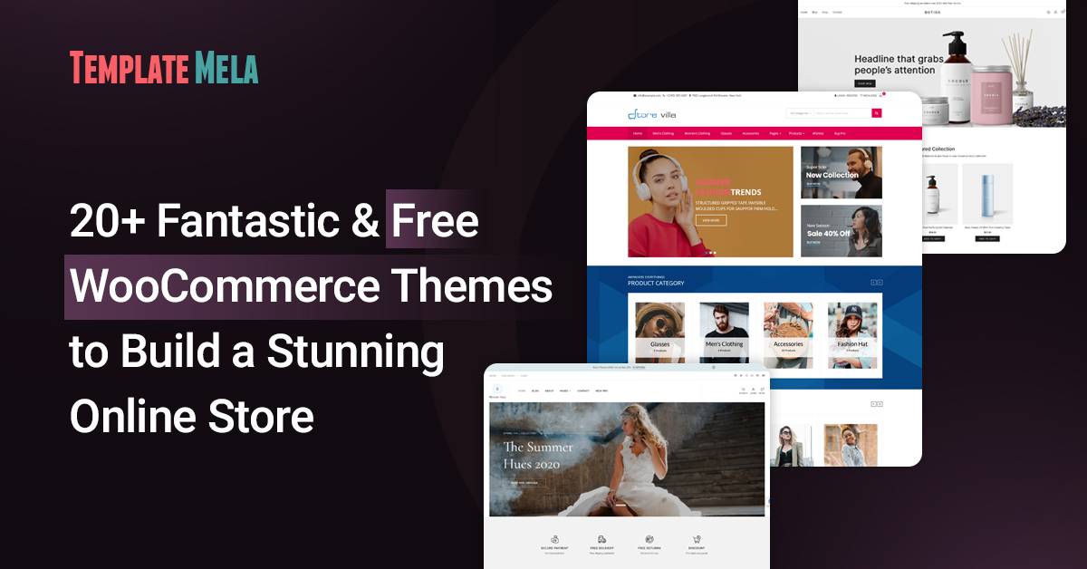 20+ Fantastic & Best Free WooCommerce Themes to Build a Stunning Online Store