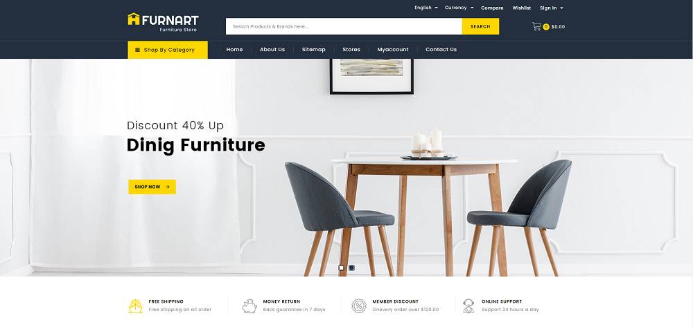 Furnart - Best Furniture PrestaShop Theme