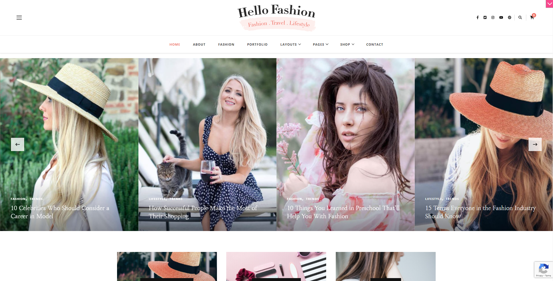 Hello - Fashion WordPress Theme