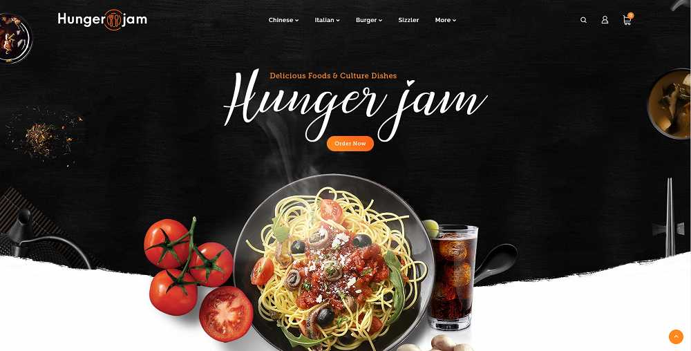 Hungerjam- Restaurant and Food Responsive OpenCart Store