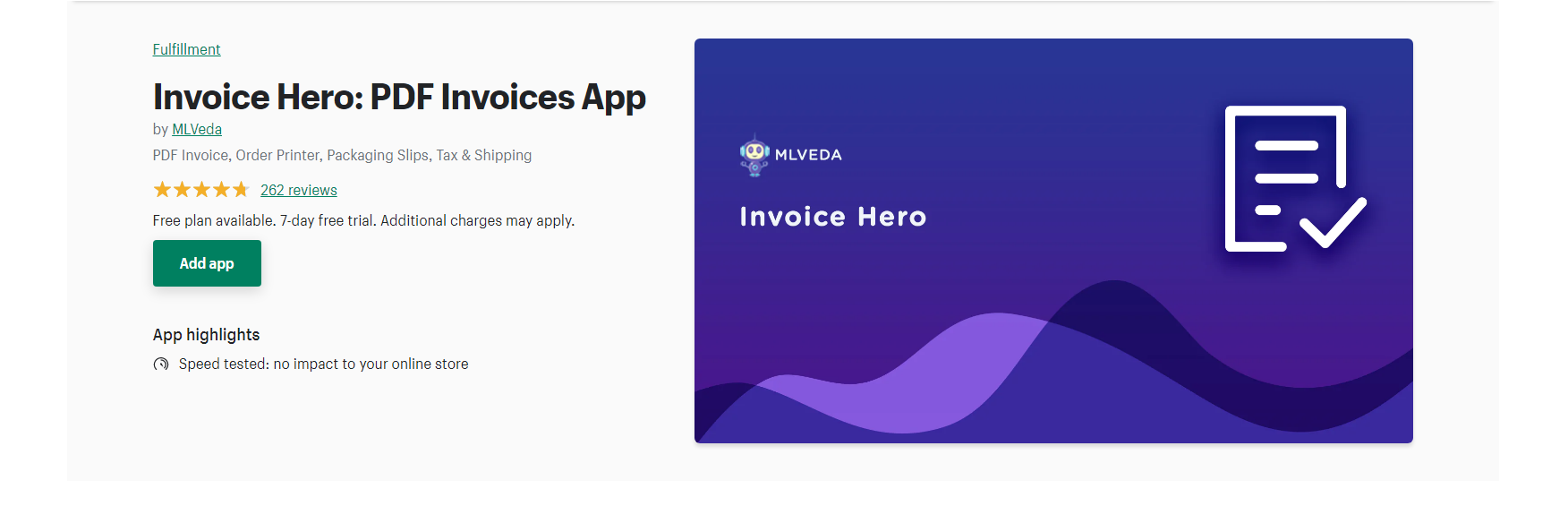 Invoice Hero - shopify invoice app