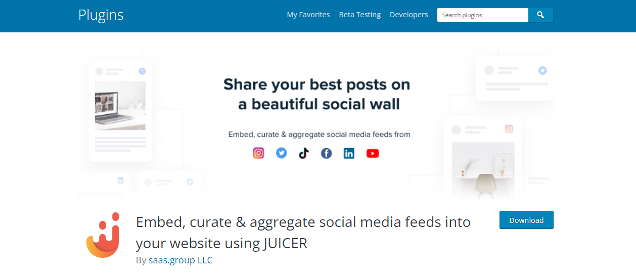 Juicer Social Media Feed - WordPress Instagram Feed Plugins