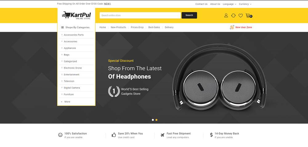 KartPul - Electronics Prestashop Theme