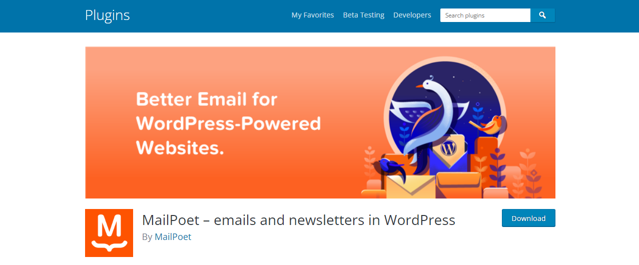 MailPoet - wordpress newsletter plugins