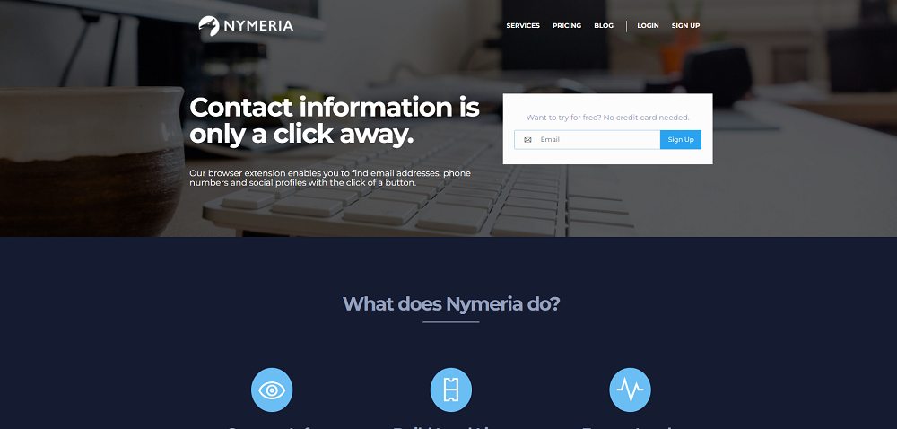 Nymeria - Best Email Finder Tool