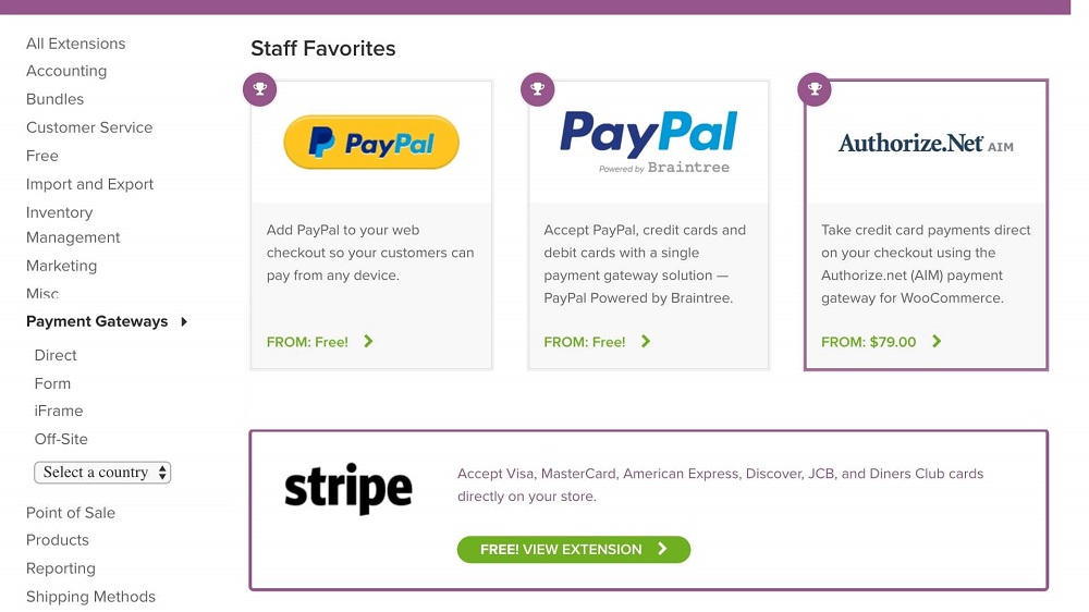Payments Gateways For WooCommerce