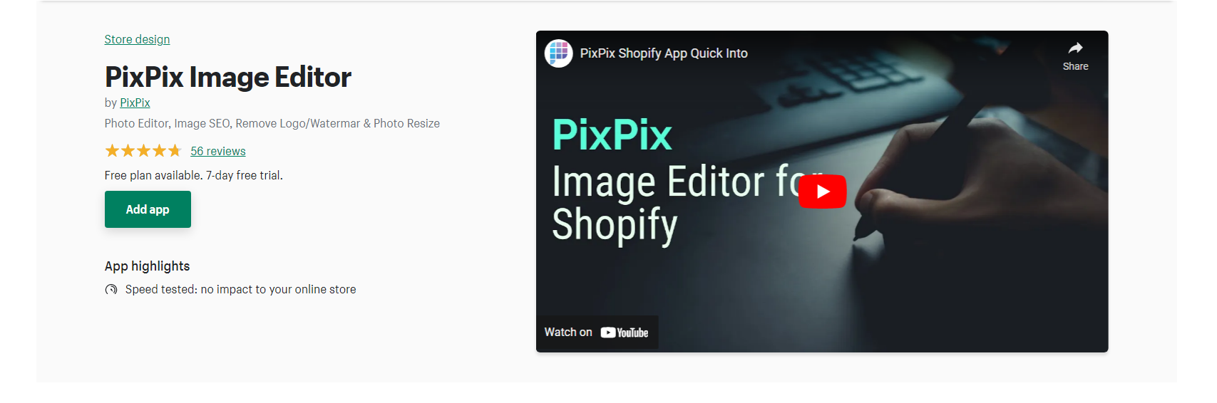 PixPix - shopify image resizer